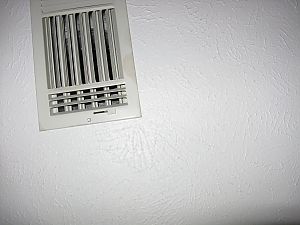 interior ceiling and vent