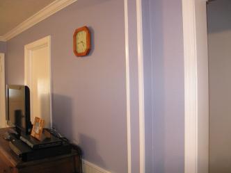  Living room walls & trim